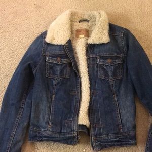 HOLLISTER Denim JACKET size XS
